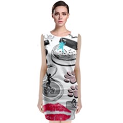 Love2 Classic Sleeveless Midi Dress by PollyParadise