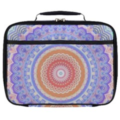 Pretty Pastel Boho Hippie Mandala Full Print Lunch Bag by CrypticFragmentsDesign