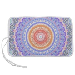 Pretty Pastel Boho Hippie Mandala Pen Storage Case (s) by CrypticFragmentsDesign