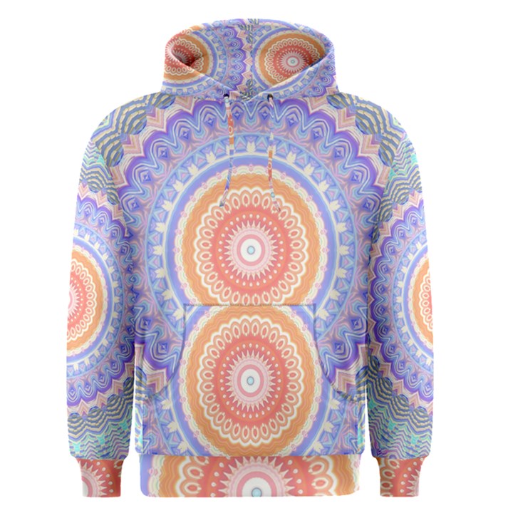 Pretty Pastel Boho Hippie Mandala Men s Core Hoodie