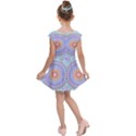 Pretty Pastel Boho Hippie Mandala Kids  Cap Sleeve Dress View2