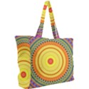 Neon Calliope Kaleidoscope Mandala Simple Shoulder Bag View2