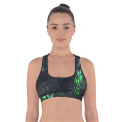 Alien2 Cross Back Sports Bra by PollyParadise