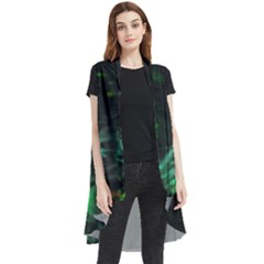 Alien2 Sleeveless Chiffon Waistcoat Shirt