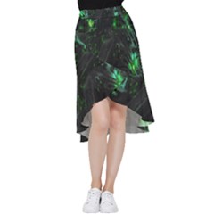 Alien2 Frill Hi Low Chiffon Skirt