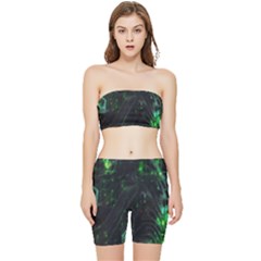 Alien2 Stretch Shorts And Tube Top Set