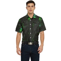 Alien2 Men s Short Sleeve Pocket Shirt 