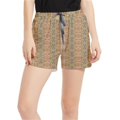 Vintage Ornate Geometric Pattern Runner Shorts