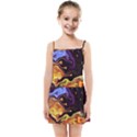 Nebula Starry Night Skies Abstract Art Kids  Summer Sun Dress View1