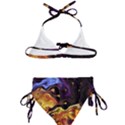 Nebula Starry Night Skies Abstract Art Kids  Classic Bikini Set View2