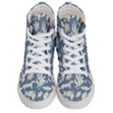 Foxes in the garden Women s Hi-Top Skate Sneakers View1