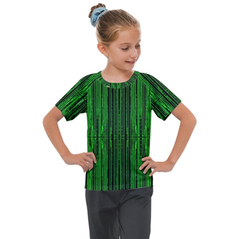 Techs Kids  Mesh Piece Tee by PollyParadise