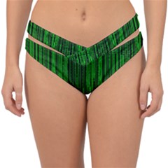 Techs Double Strap Halter Bikini Bottom