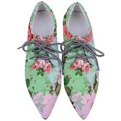 Shabbychic Pointed Oxford Shoes by PollyParadise