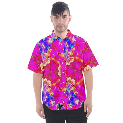 Newdesign Men s Short Sleeve Shirt by LW41021