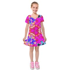 Newdesign Kids  Short Sleeve Velvet Dress by LW41021