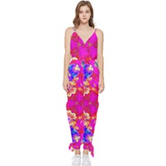 Newdesign Sleeveless Tie Ankle Jumpsuit