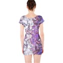 Blooming Lilacs Spring Garden Abstract Short Sleeve Bodycon Dress View2