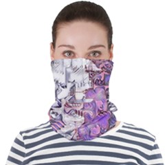 Blooming Lilacs Spring Garden Abstract Face Seamless Bandana (adult) by CrypticFragmentsDesign