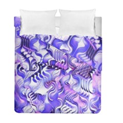 Weeping Wisteria Fantasy Gardens Pastel Abstract Duvet Cover Double Side (full/ Double Size) by CrypticFragmentsDesign