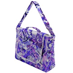 Weeping Wisteria Fantasy Gardens Pastel Abstract Box Up Messenger Bag by CrypticFragmentsDesign