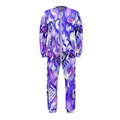 Weeping Wisteria Fantasy Gardens Pastel Abstract Onepiece Jumpsuit (kids) by CrypticFragmentsDesign