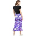 Weeping Wisteria Fantasy Gardens Pastel Abstract Maxi Fishtail Chiffon Skirt View2