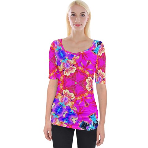 Newdesign Wide Neckline Tee by LW41021