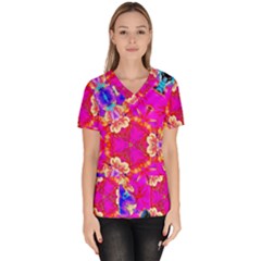 Newdesign Women s V-neck Scrub Top by LW41021