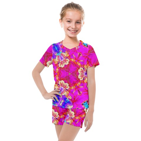 Newdesign Kids  Mesh Tee And Shorts Set by LW41021