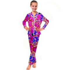 Newdesign Kid s Satin Long Sleeve Pajamas Set