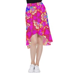 Newdesign Frill Hi Low Chiffon Skirt