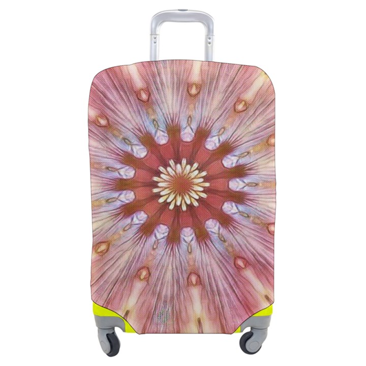 Pink Beauty 1 Luggage Cover (Medium)