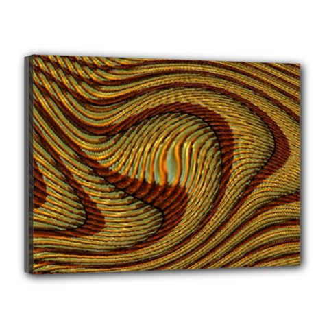 Golden Sands Canvas 16  X 12  (stretched) by LW41021