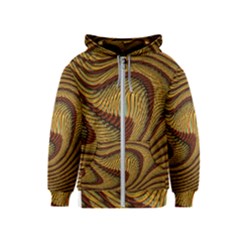 Golden Sands Kids  Zipper Hoodie by LW41021