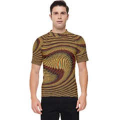 Golden Sands Men s Short Sleeve Rash Guard by LW41021