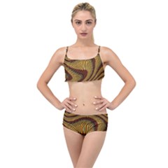 Golden Sands Layered Top Bikini Set by LW41021