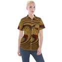 Golden Sands Women s Short Sleeve Pocket Shirt View1