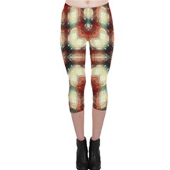 Royal Plaid  Capri Leggings  by LW41021