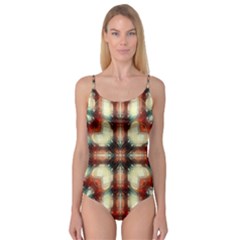 Royal Plaid  Camisole Leotard  by LW41021