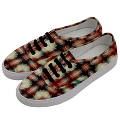 Royal Plaid  Men s Classic Low Top Sneakers by LW41021