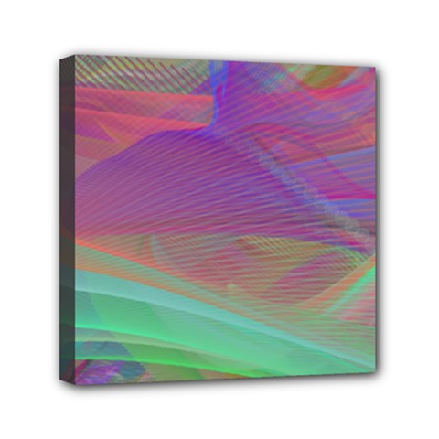 Color Winds Mini Canvas 6  X 6  (stretched) by LW41021