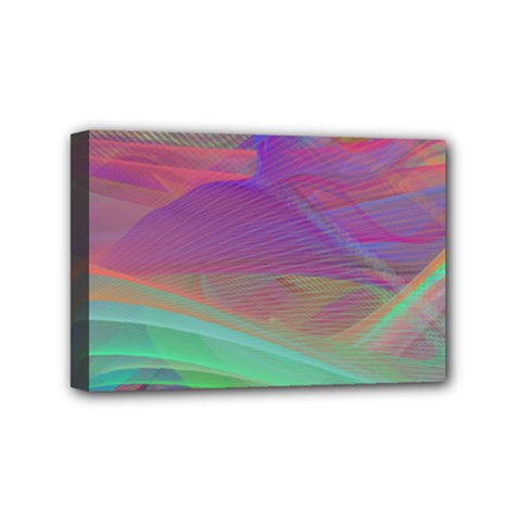 Color Winds Mini Canvas 6  X 4  (stretched) by LW41021