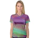 Color Winds V-Neck Sport Mesh Tee View1