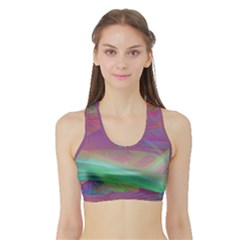 Color Winds Sports Bra With Border by LW41021