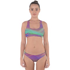 Color Winds Cross Back Hipster Bikini Set