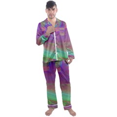 Color Winds Men s Long Sleeve Satin Pajamas Set by LW41021