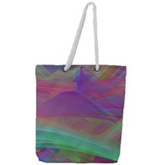 Color Winds Full Print Rope Handle Tote (large) by LW41021