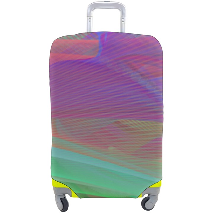 Color Winds Luggage Cover (Large)