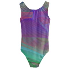 Color Winds Kids  Cut-out Back One Piece Swimsuit